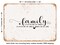 DECORATIVE METAL SIGN - Family a Little Bit of Crazy a Little Bit of Loud a Whole Lot of Love - Vintage Rusty Look